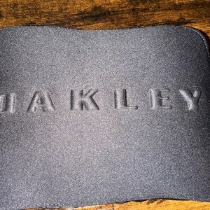 Oakley Black Neoprene Packable Backpack